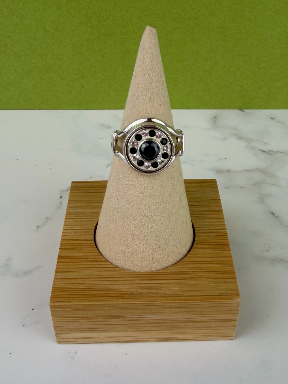 Kameleon 925 Sterling Silver Interchangeable JewelPop Ring - Size 7